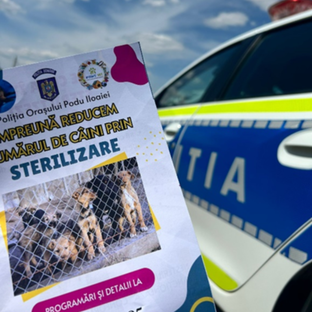 Colaborare cu politia orasului Podu Iloaiei