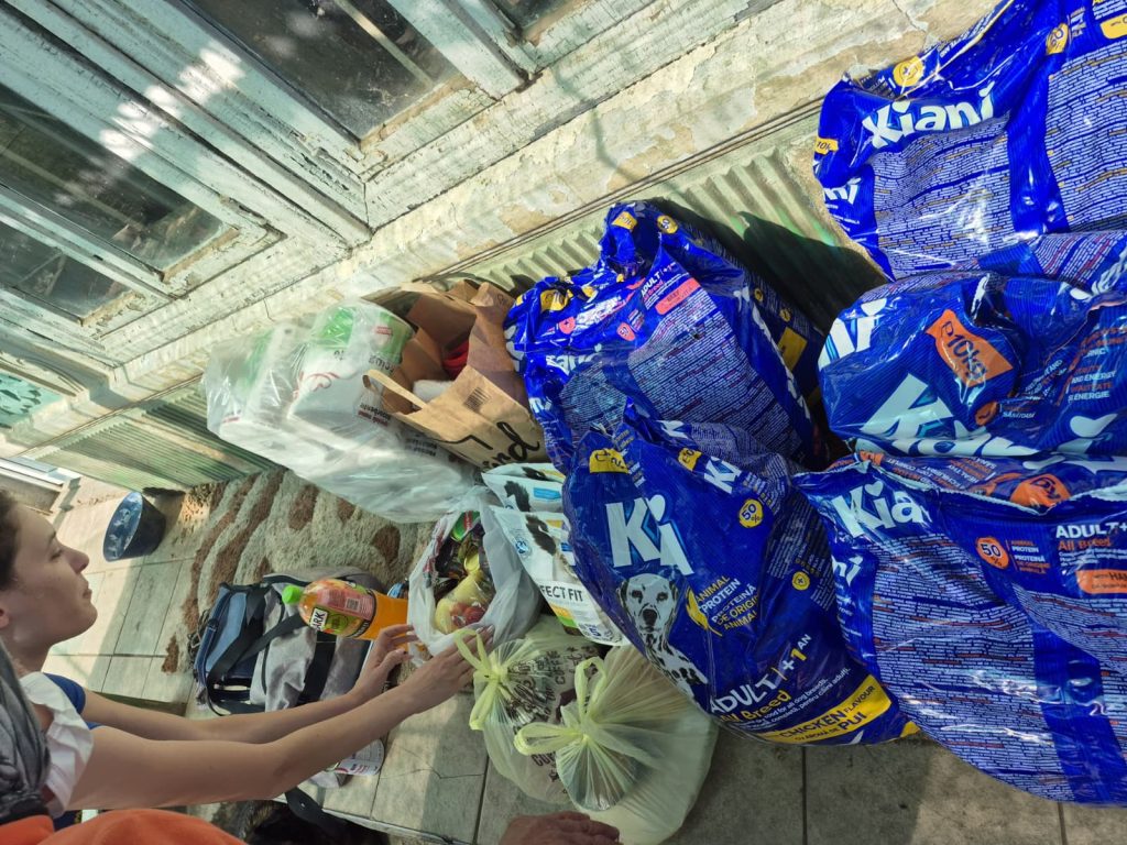 Mancare pentru animalele de la Rodica