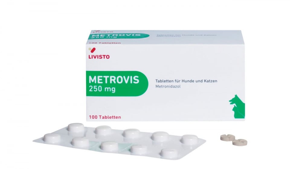 Pastile Metronidazol 250 mg