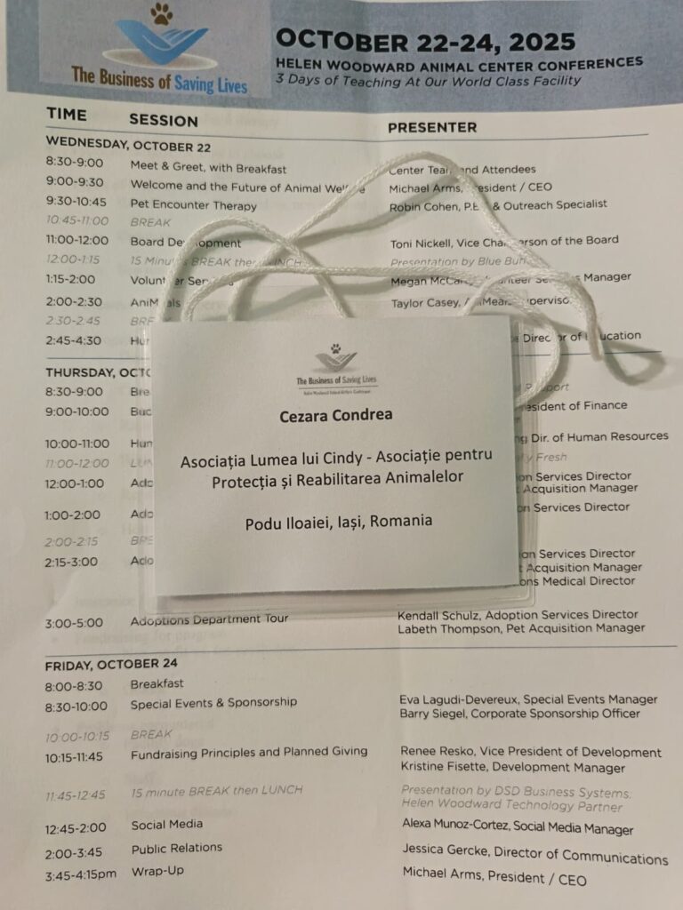 Programul de la conferinta